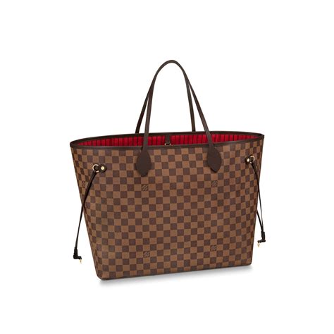 louis vuitton damier canvas neverfull